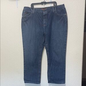 Ariat Work FR Men's Low Rise Boot Cut Blue Jeans. NWT. Size 44. Inseam Is 30".